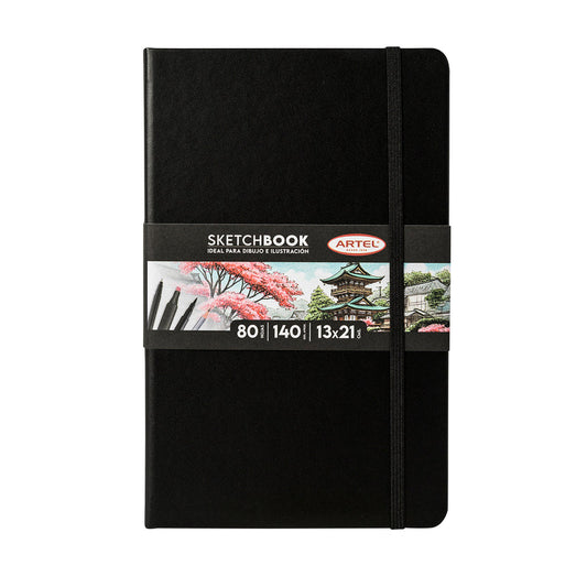 Sketchbook Artel 13X21 Negro