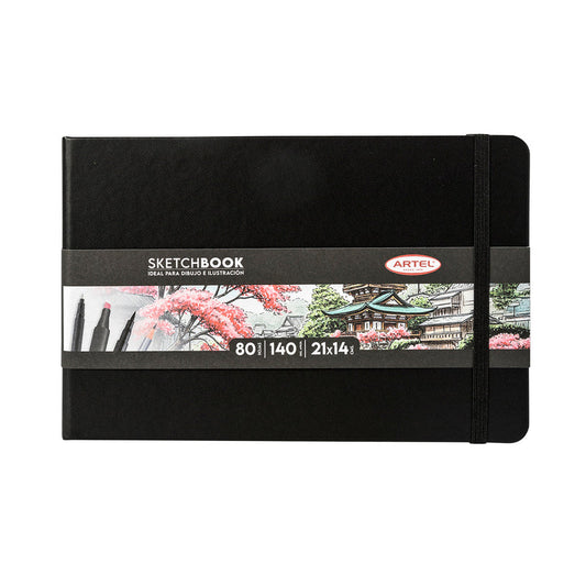 Sketchbook Artel 21X14 Negro