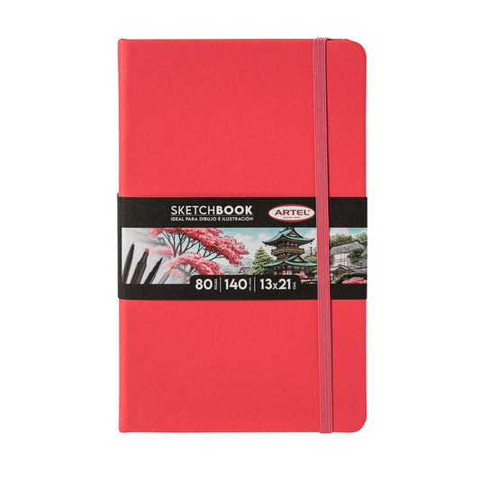 Sketchbook Artel 13X21 Roja