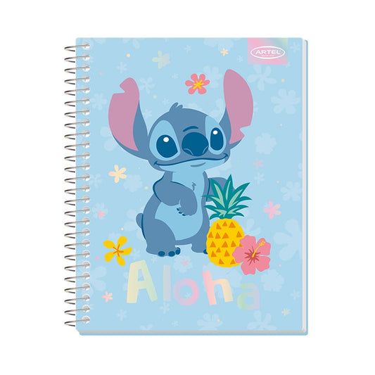 Cuaderno Especial Artel 150 Hojas Stitch Cute