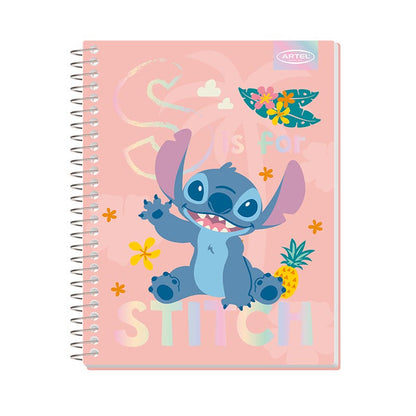 Cuaderno Especial Artel 150 Hojas Stitch Cute