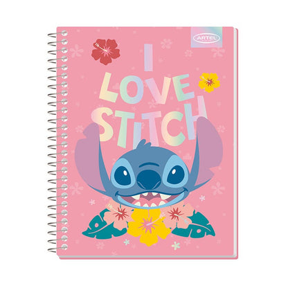 Cuaderno Especial Artel 150 Hojas Stitch Cute