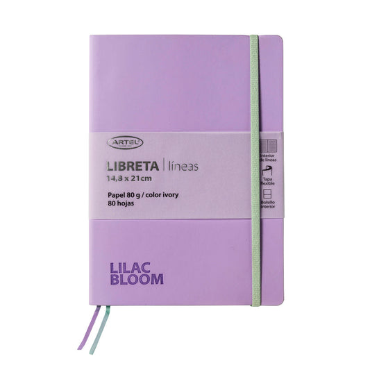 Libreta Lisa Artel A5 Pastel 