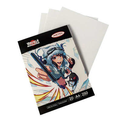 Block Dibujo Artel Manga A4 20 Hojas