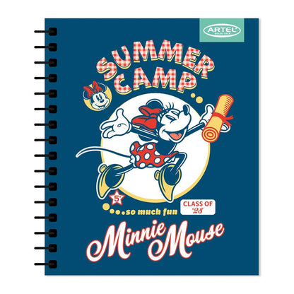 Cuaderno Book Artel 120 Hojas Diseño Minnie