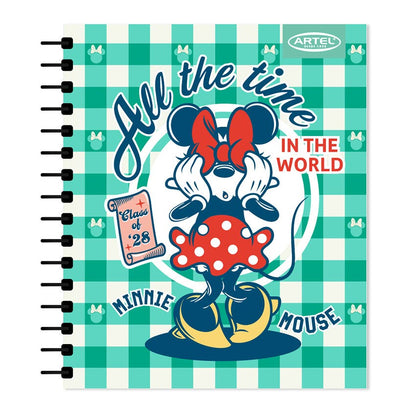 Cuaderno Book Artel 120 Hojas Diseño Minnie