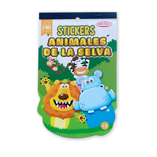Album 250 Stickers Animales