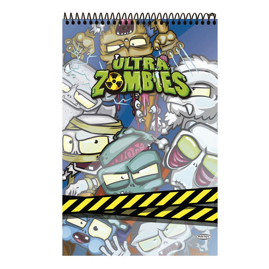 Croquera Zombie Oficio Diseño Aleatorio Artel
