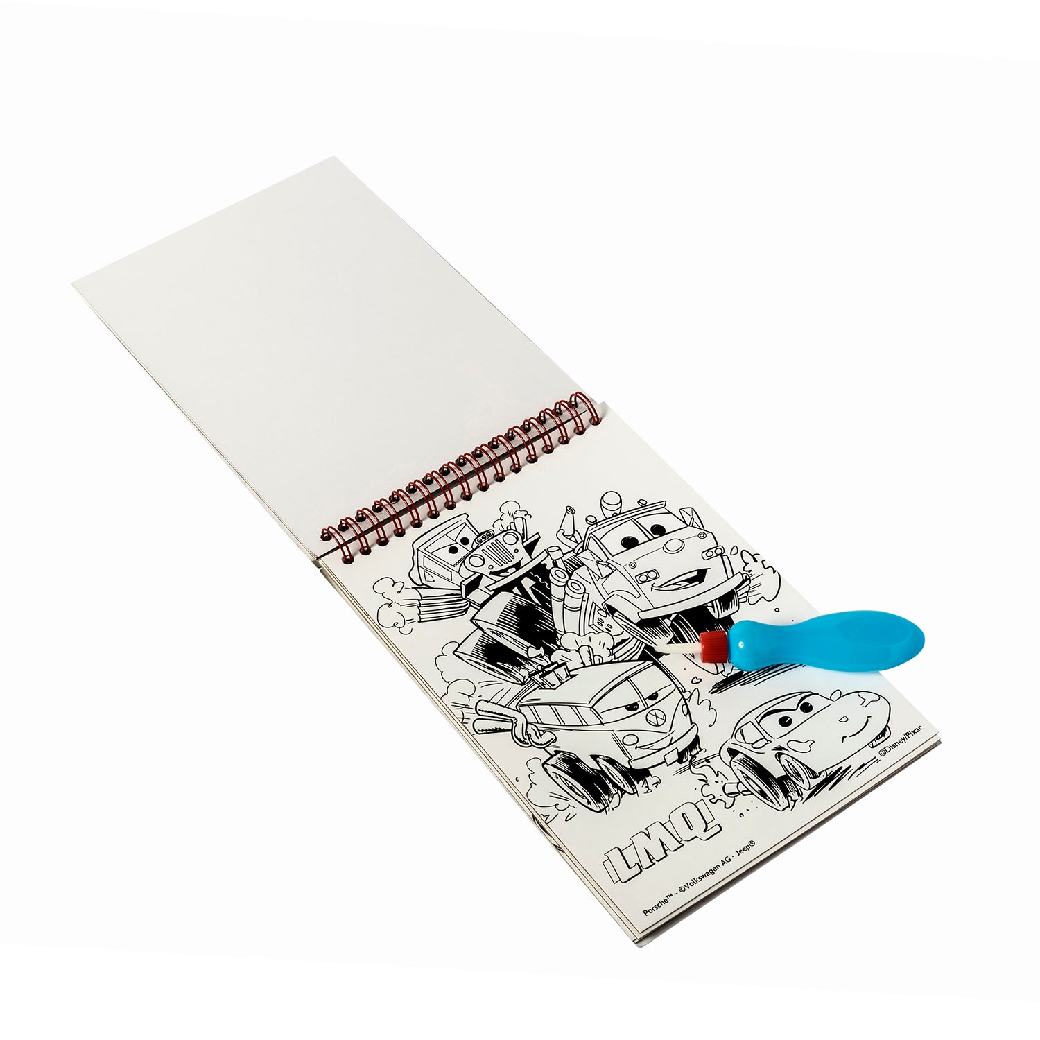 Libro para colorear Artel Water Magic Cars – Nacional Librería