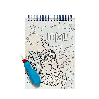 Libro para colorear Artel Water Magic La Granja de Zenon