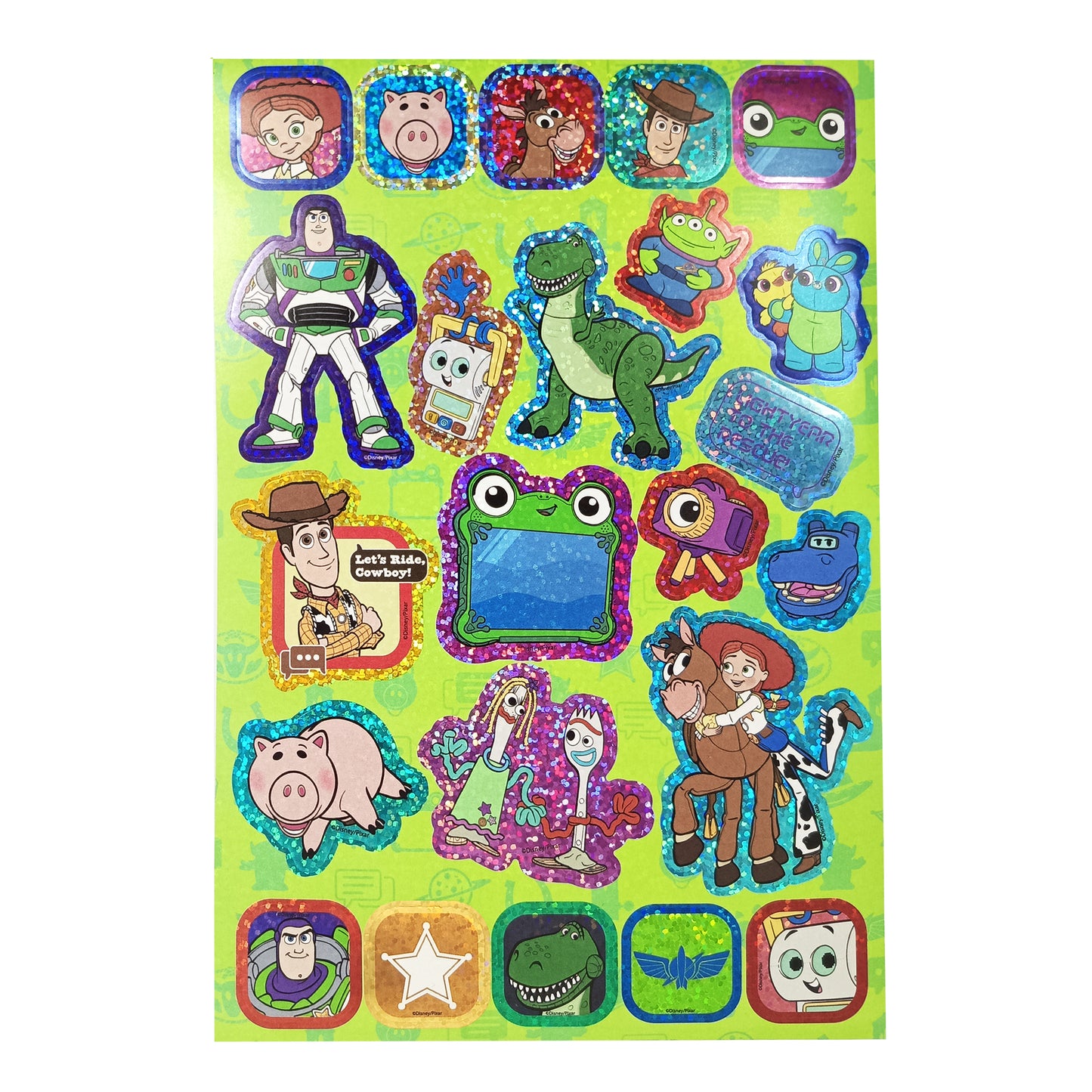Lámina De Stickers Artel Diseño Toy Story 5