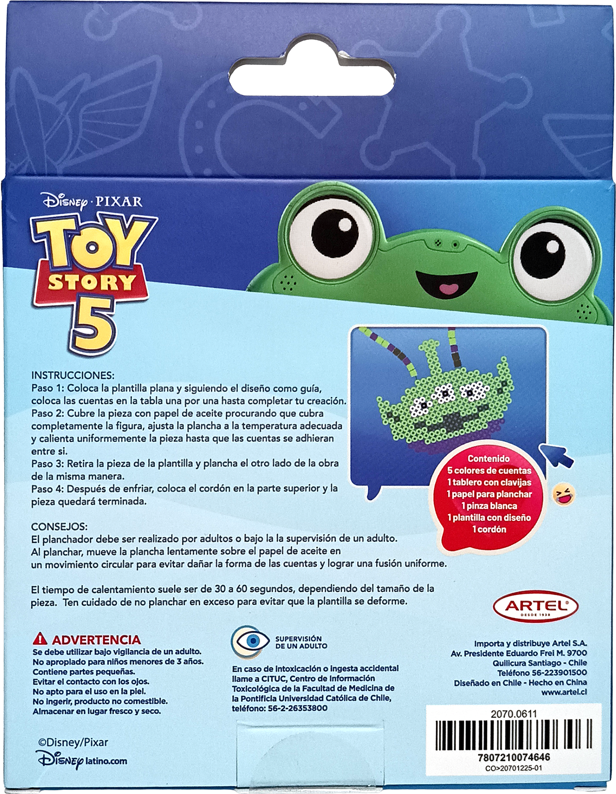 Set Hamma Beads Artel Diseño Toy Story 5