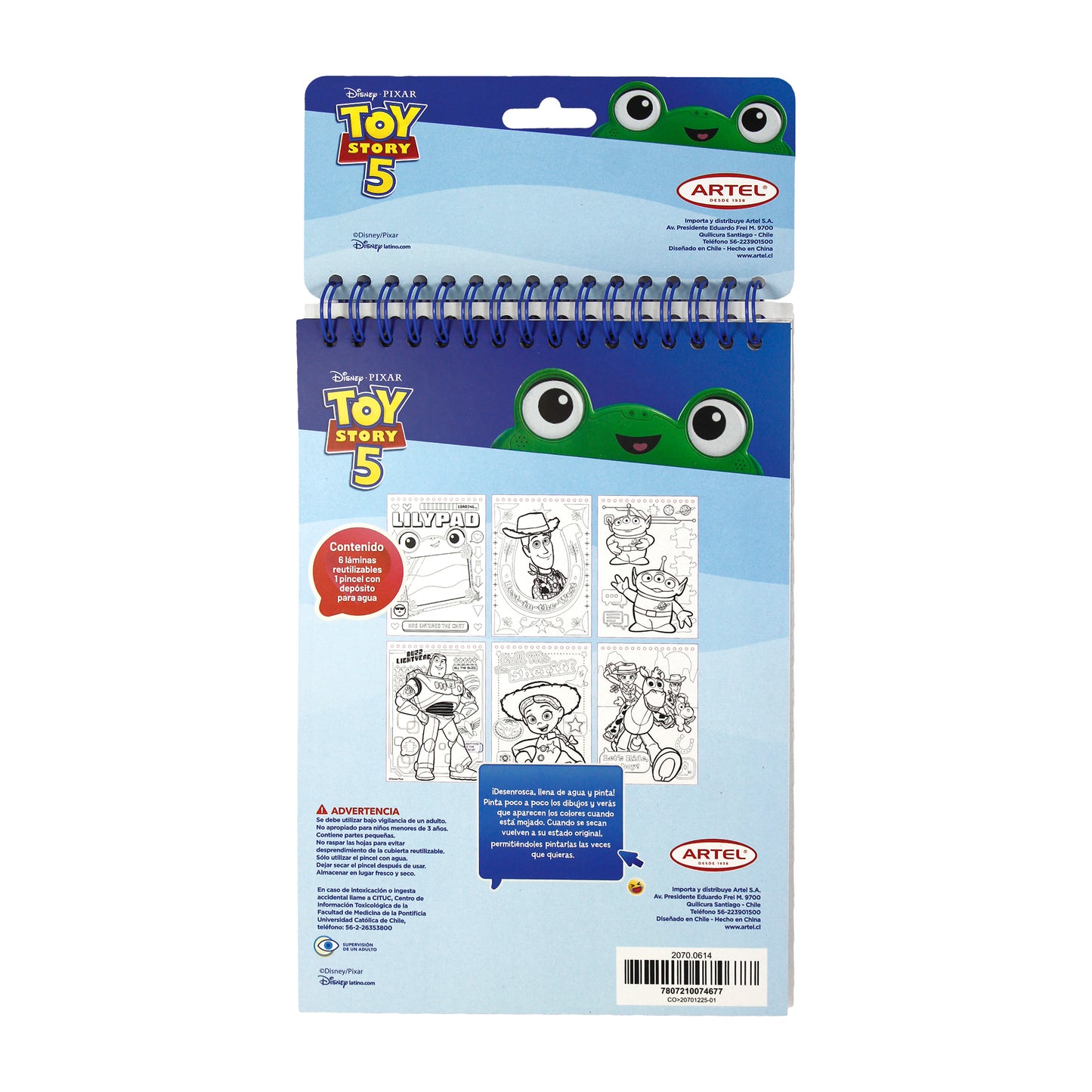 Magic Water Artel Diseño Toy Story 5