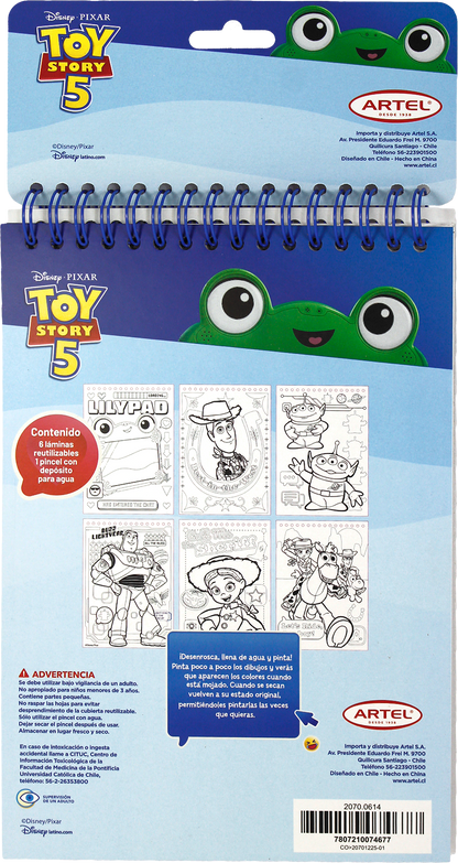 Magic Water Artel Diseño Toy Story 5