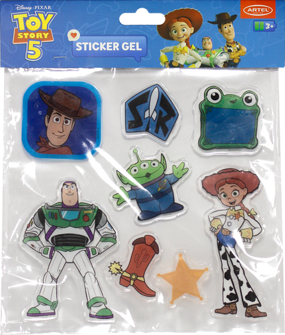 Stickers Gel Artel Diseño Toy Story 5