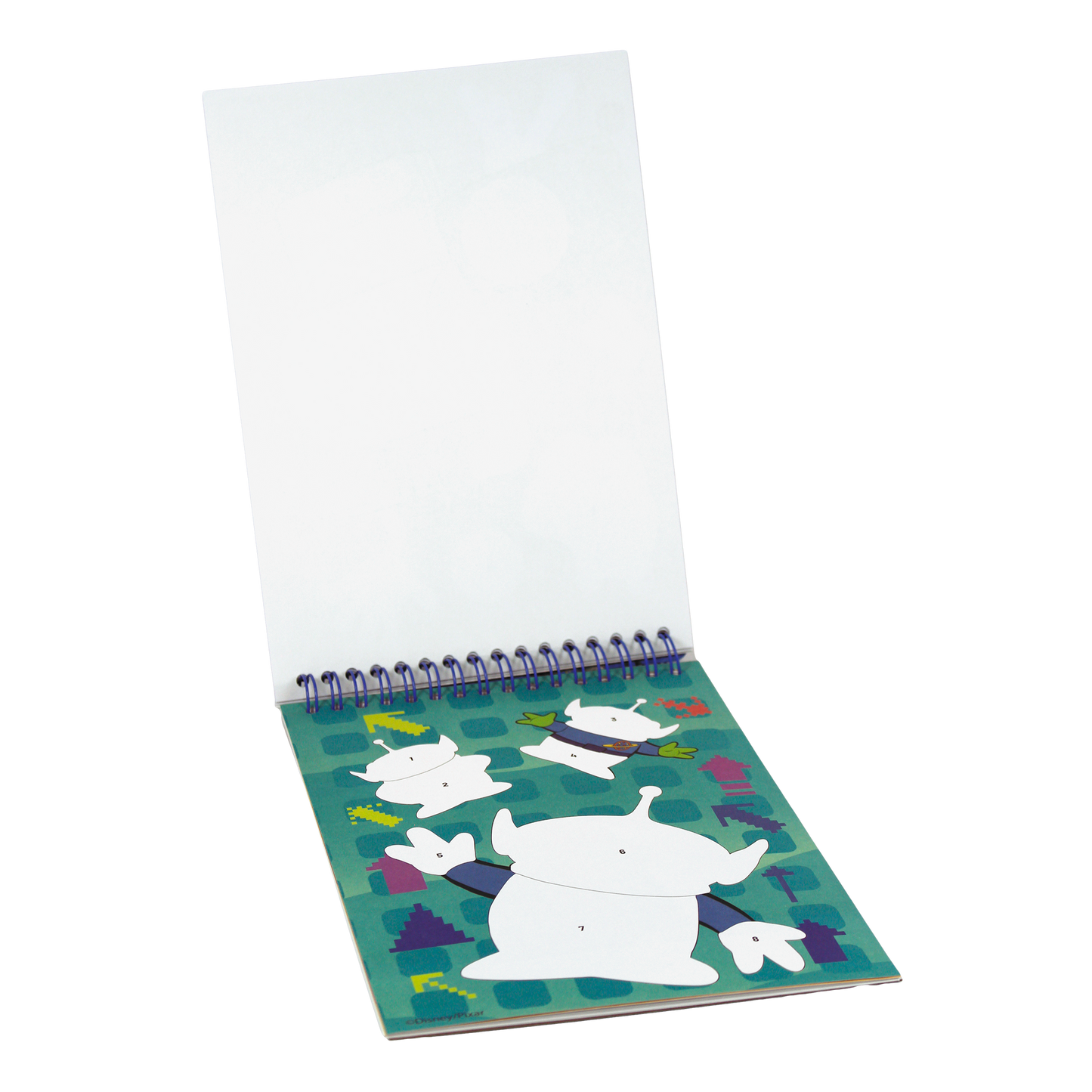 Block Pinta Con Stickers Artel Diseño Toy Story 5