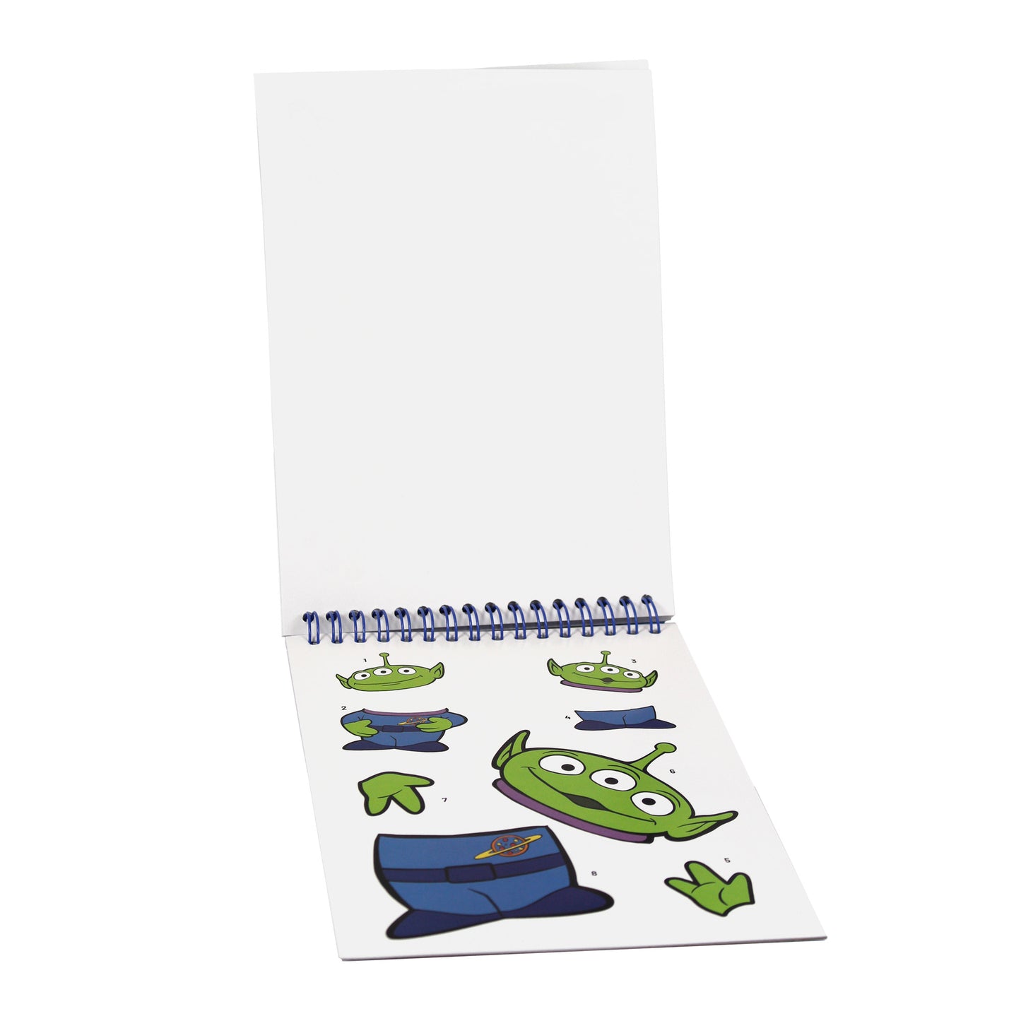 Block Pinta Con Stickers Artel Diseño Toy Story 5