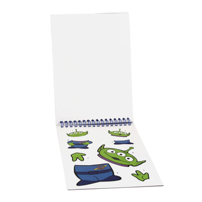 Block Pinta Con Stickers Artel Diseño Toy Story 5