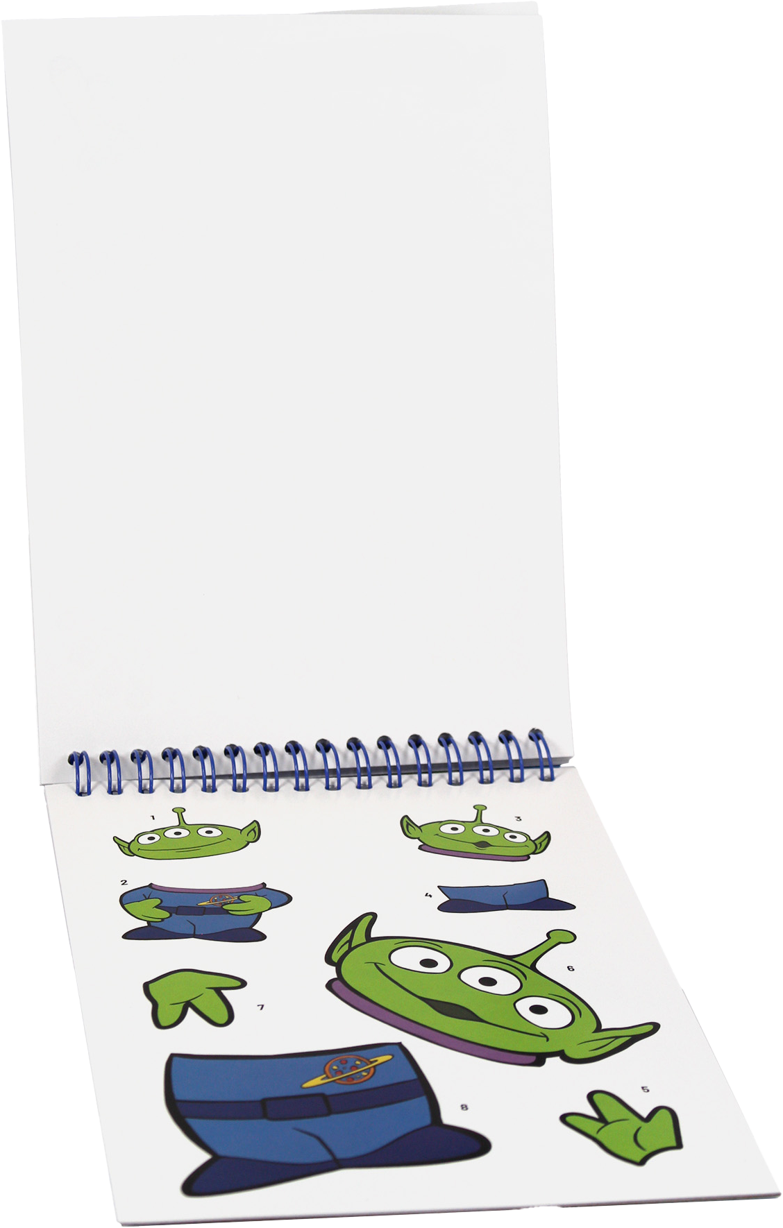 Block Pinta Con Stickers Artel Diseño Toy Story 5