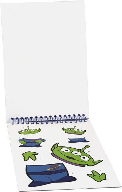 Block Pinta Con Stickers Artel Diseño Toy Story 5