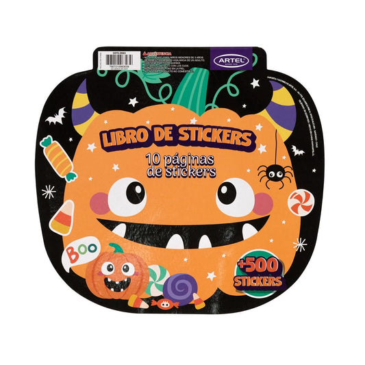Libro de 500 Stickers Halloween