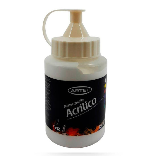 Acrílico Artel 250ml blanco titanio 112