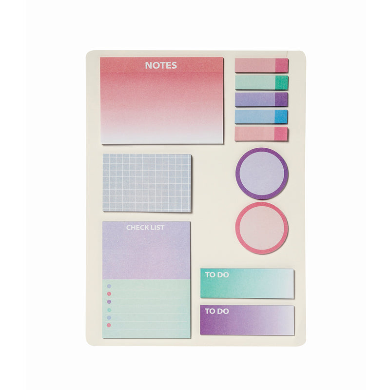 Set Notas Adhesivas Artel Pastel