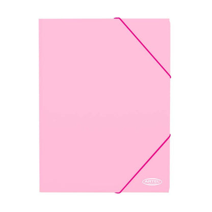 Carpeta Artel C/Elast. Pastel Plastic A4