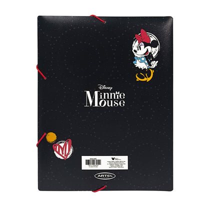 Carpeta Plástico Con Elástico Minnie Artel