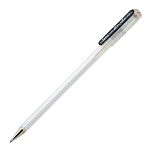 Roller HYBRID Gel Pentel Blanco Past 0,8