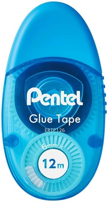Cinta Pegamento Pentel Azul