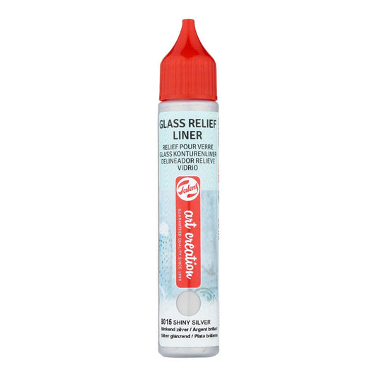 LINER VIDRIO 28 ML PLATEADO