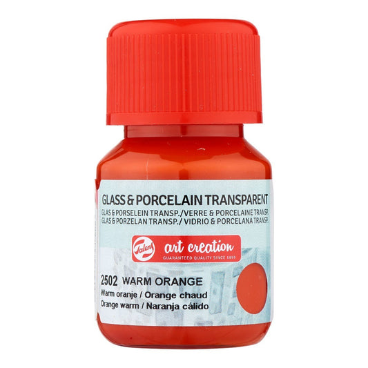 Pintura Vidrio Transparente 30ML naranja