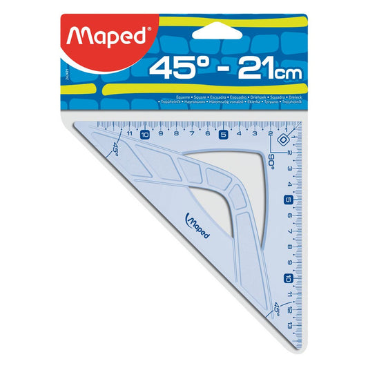 Escuadra Maped graphic 45 - 21cm.