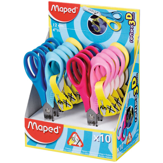 Tijera Maped Reflex D3 12 cm Zurdos