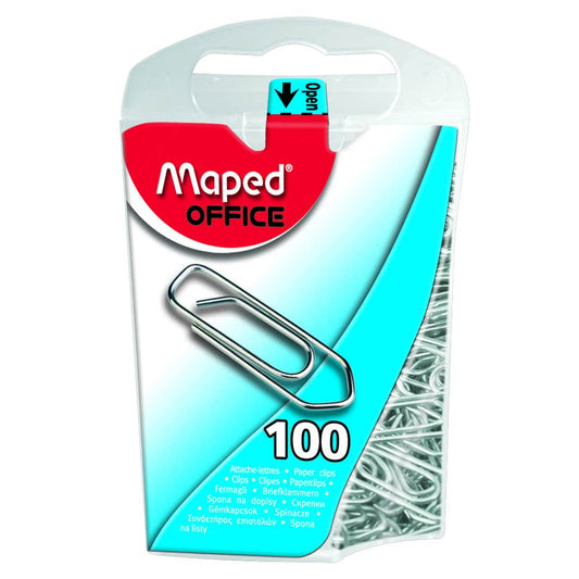 caja-100-clips-acero-25mm-maped