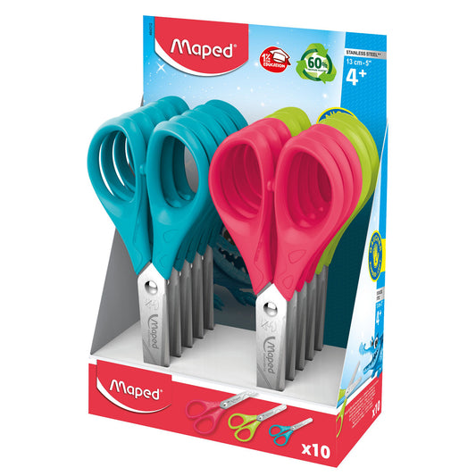 Display Tijeras Zurdos Maped 13 cm 1 Unidad