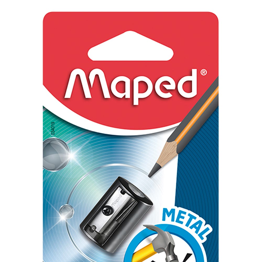 Blister Sacapuntas Metálico Satélite Maped