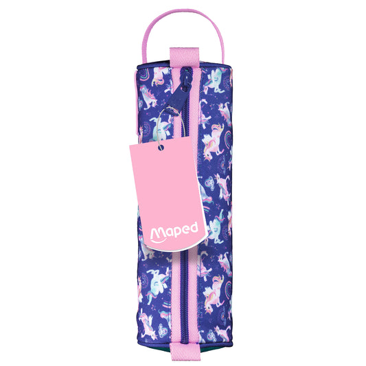 Estuche De Tubo Maped Con Unicornio
