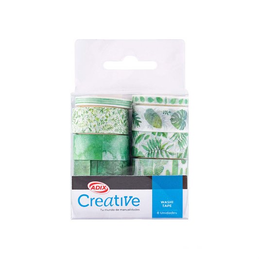 Washi Tape Creative 8 Unidades 3M C/U