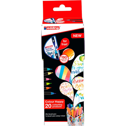 E-1340/20 Set Punta Pincel 20+1