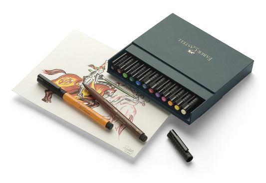 167146 MARCAD. PITT ARTIST PEN * 12 JGO.