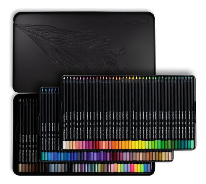 Caja Metal Faber Castell Ecolápiz Supersoft  120 unidades