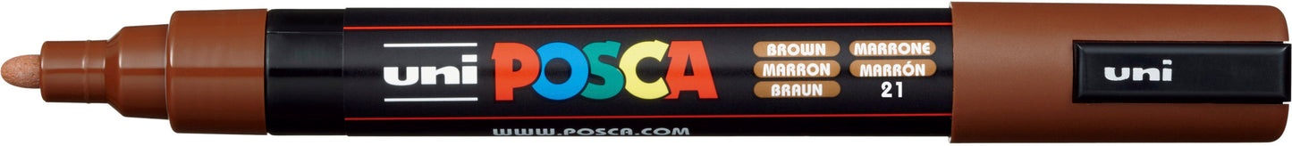 Marcador Posca 5M Café