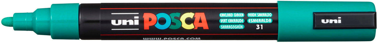 Marcador Posca 5M Verde Esmeralda