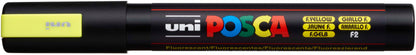 Marcador Posca 5M Amarillo Fluorescente