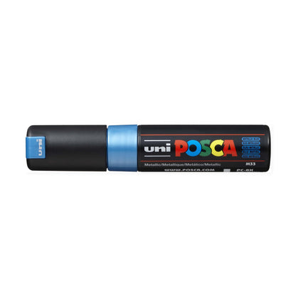 Marcador Posca 8K Azul Metálico
