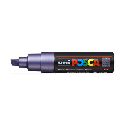 Marcador Posca 8K Violeta Metálico