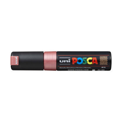 Marcador Posca 8K Rojo Metálico
