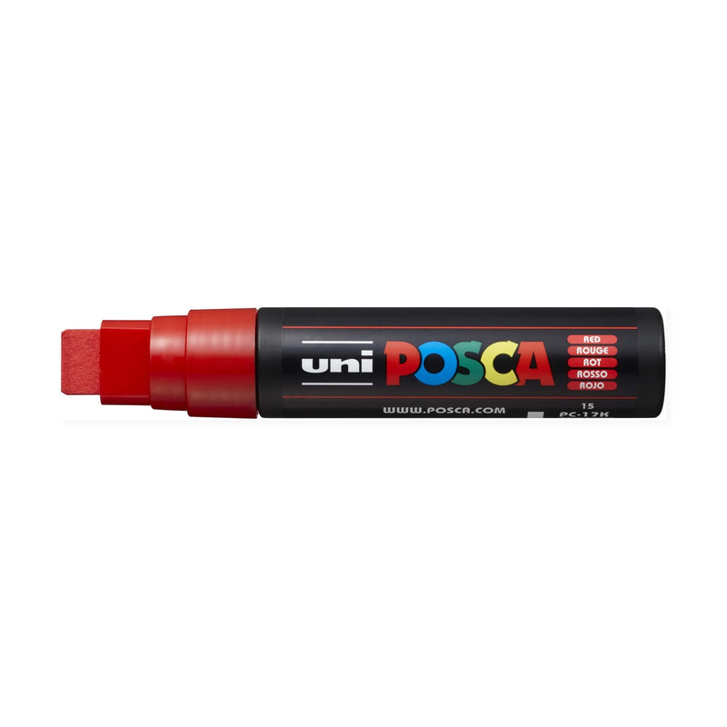 Marcador Posca 17K Rojo